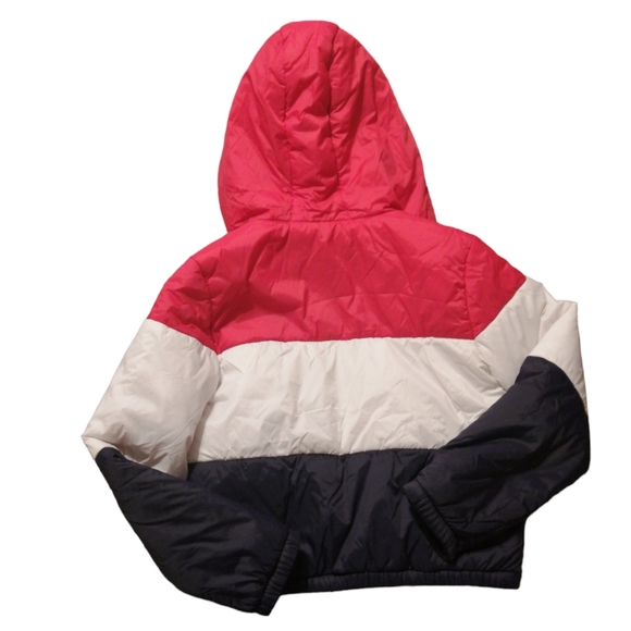 Tommy Hilfiger Girls Puffer Jacket Size M (8/10) - Picture 4 of 5